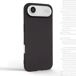 Чехол-накладка для смартфона Apple iPhone 17 Air, противоударный, силиконовый, из термополиуретана (ТПУ), с защитой камеры и корпуса, черный, защита всего корпуса, ArmorStandart (ARM86743) - мініатюра 2