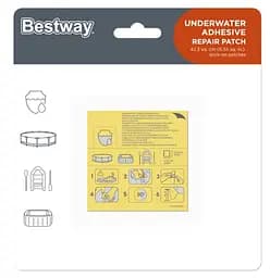 Ремкомплект BestWay 62091 Заплатка Клей + плівка