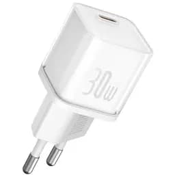 Мережевий зарядний пристрій Baseus GaN5S Fast Charger 1Type-C 30W EU P10162504213-00 White
