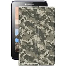 Чохол StatusCASE з екошкіри для планшету Lenovo Idea Pad A3500 Хаки-зелений