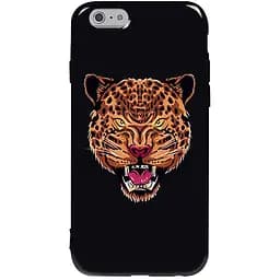 Чехол-накладка Toto Pure TPU 2 mm Print Case Apple iPhone 6/6s #27 Leopard Black