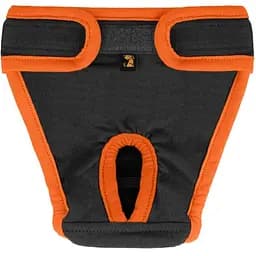 Трусы гигиенические для собак Bronzedog, трикотажные, размер S, серые