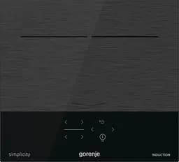 Варильна поверхня індукційна Gorenje 30 см Доміно PowerBoost поєднання конфорок чорний - мініатюра 5