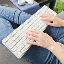 Клавіатура та миша MiiiW Wireless Silent Combo MWWC01 White [62993] - мініатюра 6