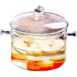 Кастрюля боросиликатное стекло Edenberg 1.7 л EB-19006