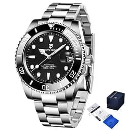 Часы Pagani Design PD-1661 Silver-Black