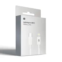 Кабель ArmorStandart AMQGJ2L Lightning to USB-C Cable 1.2m white (ARM64296) - мініатюра 5
