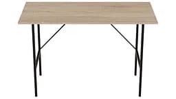 Стіл письмовий Line Тайм Ferrum-decor 750x1000x600 Чорний метал ДСП Дуб Сонома 16 мм (FRD-104874) - мініатюра 6