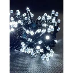 Новорічна гірлянда Рубін 12 м 200 Білих лампочок