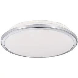 Світильник стельовий Zuma Line 5905316643994 Moren LED 1x22W 3000K/4000K/5500K 1700Lm IP20 сріблястий
