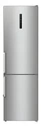 Холодильник с нижней морозильной камерой Gorenje NRC6204SXL5M Серебристый (NRC6204SXL5M)