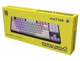 Клавіатура ігрова механічна Hator HTK520BLW Rockfall 2 Mecha Signature Edition - мініатюра 7