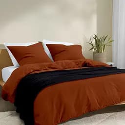 Плед-покривало Cosas Greek Waffle Black вафельне 160х230 см (Blanket_00Black_GreekWaffle_160x230) - мініатюра 3