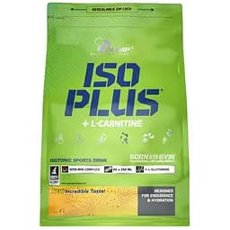 Передтренувальний комплекс Olimp Iso Plus + L-Carnitine Orange 1.5 kг