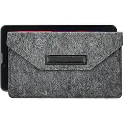 Чохол StatusCASE з повсті для планшету Bravis NB753 3G Світло-сірий