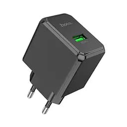 Сетевое зарядное устройство Hoco CS12A USB 18W черный