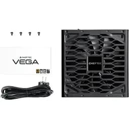 БЖ 850W Chieftec VEGA PPG-850-S ATX 3.0 135mm, 80+ Gold, Retail (PPG-850-S)