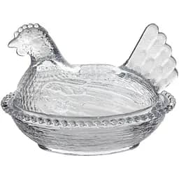 Ємність для зберігання LeGlass Курочка 240 мл (355-288)