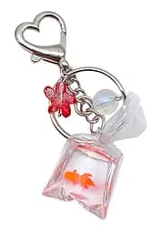 Брелок Милый Пакет с рыбкой Cute Fish Bag 5 см