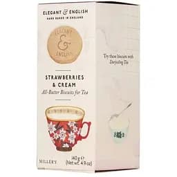 Печиво Elegant and English Полуниця-Вершки 140 г - мініатюра 3
