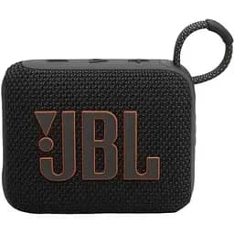 Колонка портативная 1.0 JBL Go 4 Black, 4.2 Bт, Bluetooth, питание от аккумулятора, IPX7 водонепроницаемая (JBLGO4BLK)