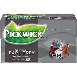 Чай чорний Pickwick Earl Grey з бергамотом 40 г (20 шт. х 2 г) (907477)