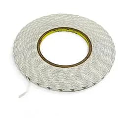 Скотч двосторонній 3M білий 5мм x 50м