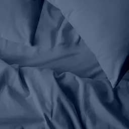 Простирадло Cosas на резинці в дитяче ліжечко 60х120 фланель nightfall, синій (Flannel_65Nightfall_60x120x12) - мініатюра 5