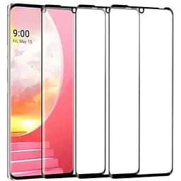 Захисне скло DK для LG G9 Velvet 5G LM-G900 3D Full Glue 017300 black 3 шт.