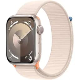 Смарт-годинник Apple Watch Series 9 GPS 45mm GPS Starlight Aluminum Case with Starlight Sport Loop (MR983) [101683]