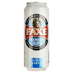 Пиво безалкогольное Faxe Free светлое 0.5% 0.5 л ж/б (799849)