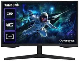 Монітор 27" Samsung Odyssey G5 S27CG550 Curved QHD VA 165Hz (LS27CG550EIXUA)