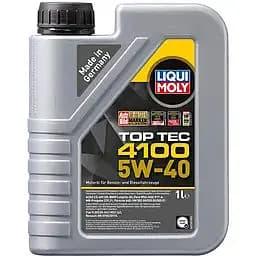 Олива моторна Liqui Moly TOP TEC 4100 5W-40, 1 л (9510-7500)