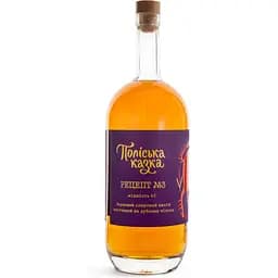 Зерновий спиртний напій настояний на дубових чіпсах Поліська казка Рецепт номер 3 45% 1.75 л