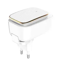 Блок Адаптер сетевой - ночник Ldnio Micro USB Cable Touch Light A2205 2 USB набор белый