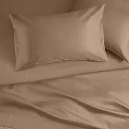 Підковдра Cosas сатин Beige Satin полуторна 160х220 см (Сатин_Кофе_160P) - мініатюра 2