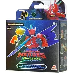 Детский робот-конструктор Dinoster Раптор Болт Винг EU580881A-6, 45 деталей