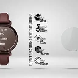 Гідрогелева плівка на годинники Garmin Lily 2 ArmorStandart захисна плівка для смарт годинників прозора (ARM86963) - мініатюра 2