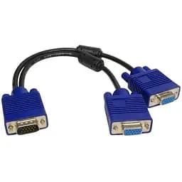 Двойной переключатель adapter Vga 2 x Vga для подключения двух мониторов