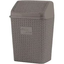 Корзина для мусора Violet House 10 л коричневая (0026 Виолетта BROWN с/к 10 л)