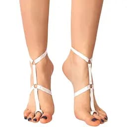 Чокер на 2 ніжки Art of Sex Stelia білий