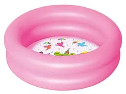 Басейн дитячий Bestway, 61x15 см, 2 кільця, 21 л, ремкомплект, від 2 років