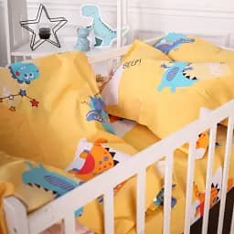 Підковдра MirSon Бязь Kids Time 20-0033 Good dinosaur 160х220 см (2200009638879) - мініатюра 4