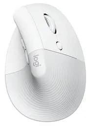 Мышь беспроводная Logitech Lift Bluetooth Vertical Ergonomic White (910-006496)