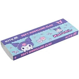 Пластилин восковой Kite Kuromi 6 цветов 120 г (HK24-081)