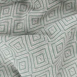 Плед бавовняний Cosas DIAMOND CS1 180х230 см оливка (Plaid_Diamond_02Pistachio_180x230) - мініатюра 5
