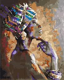 Картина по номерам на подрамнике Brushme Ведьма