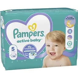 Підгузки Pampers Active Baby Розмір 5 (11-16 кг) 38 шт. - мініатюра 2