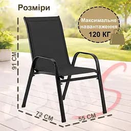Комплект садових меблів 4Points Udine-4 з круглим столом ⌀60см - мініатюра 11