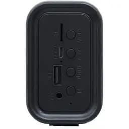 Портативна колонка XPRO RB-M33 10Вт USB AUX FM Bluetooth чорна (ЦУ-00024662) - мініатюра 3
